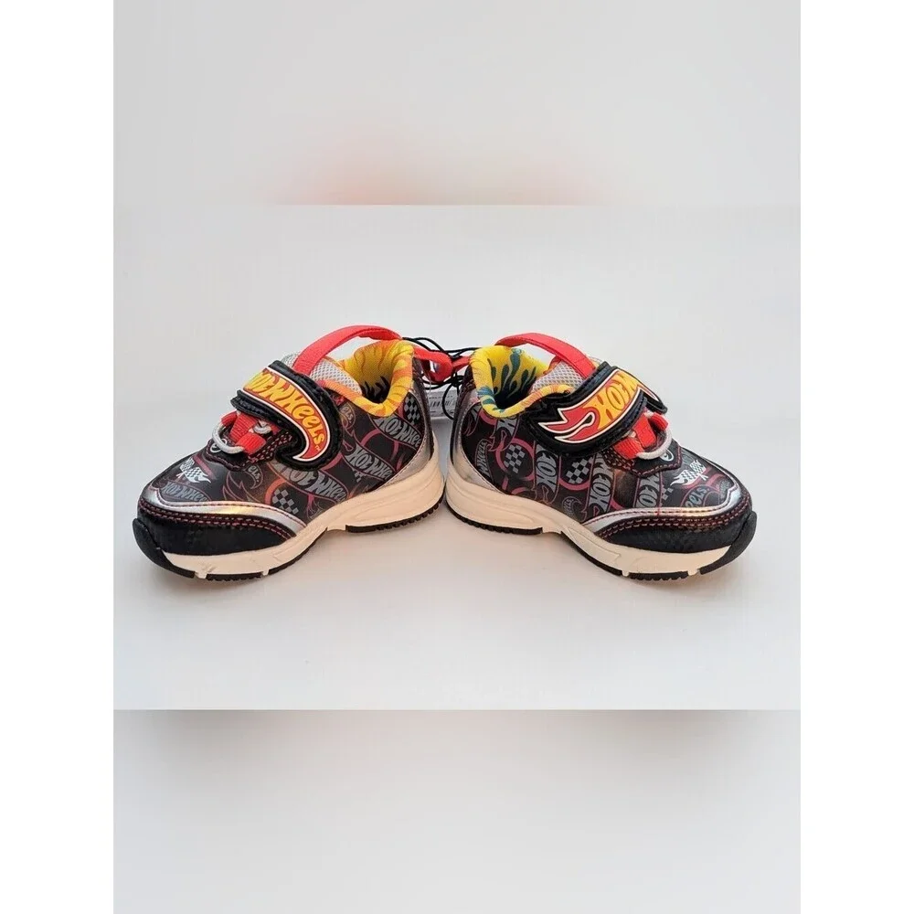 NWT Hot Wheels Toddler/Kids (Size 5) Light-Up Sneakers/Shoes w/Velcro Open Close